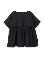 【頼れる撥水】ペプラムブラウス