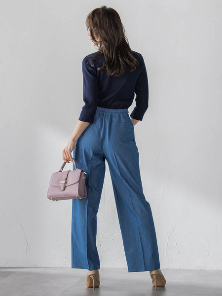 オーロララメデニムパンツ