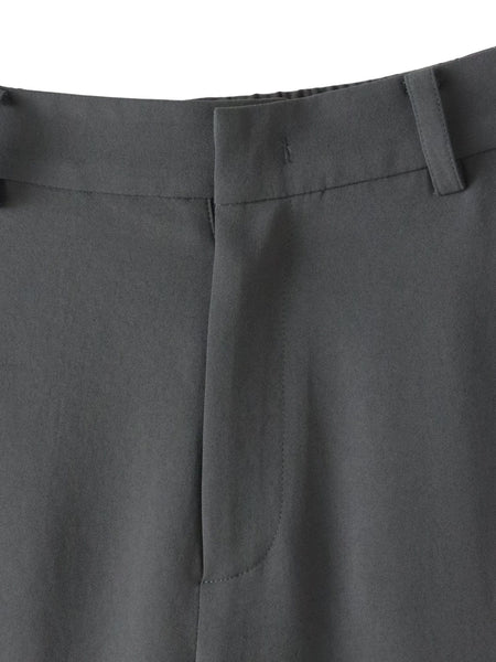 ハイストレッチカルゼストレートパンツ