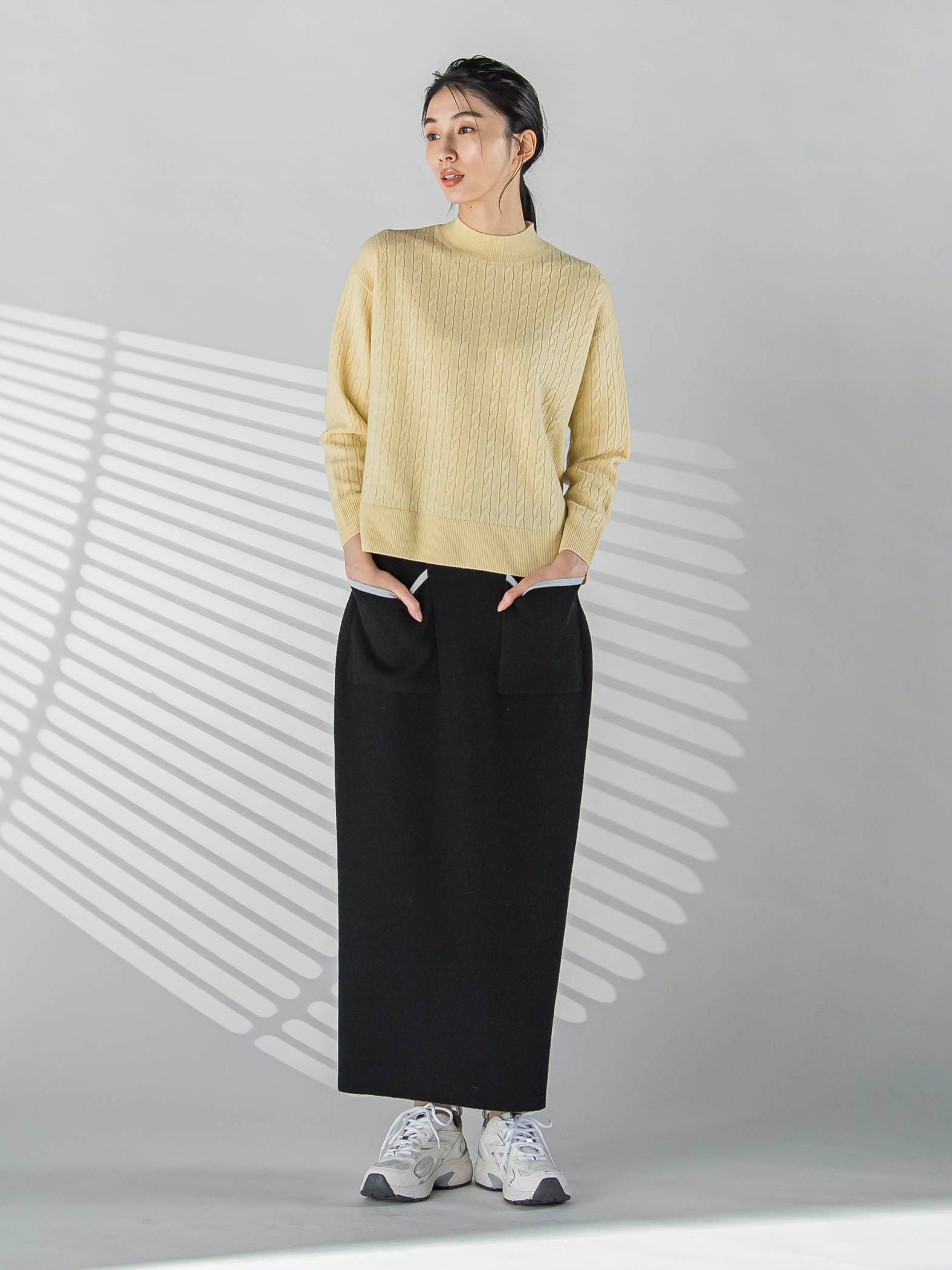 ケーブルニット