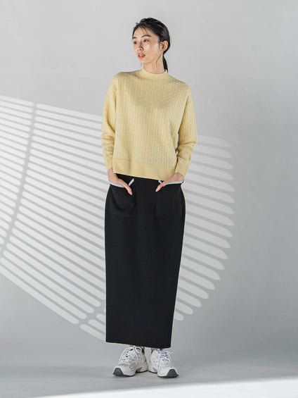 ケーブルニット