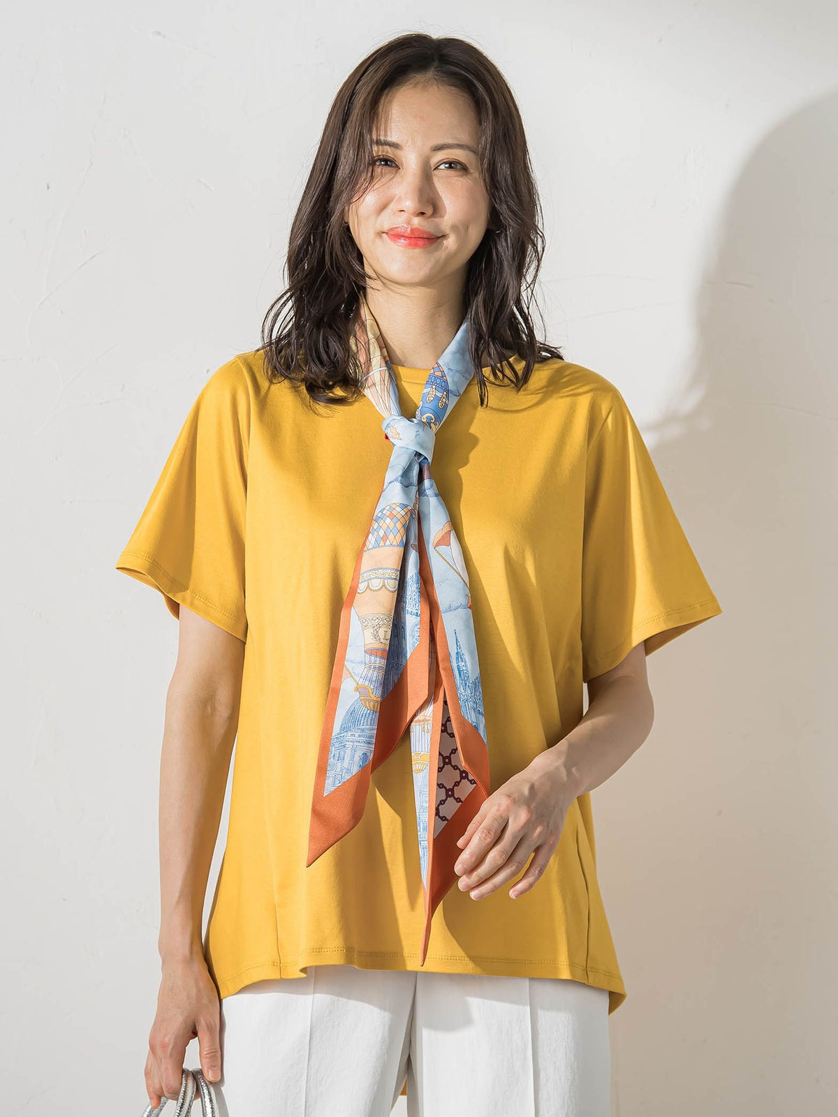 【WEB限定】≪気分で選べる12色展開！≫ジュエリーカラーカットソー