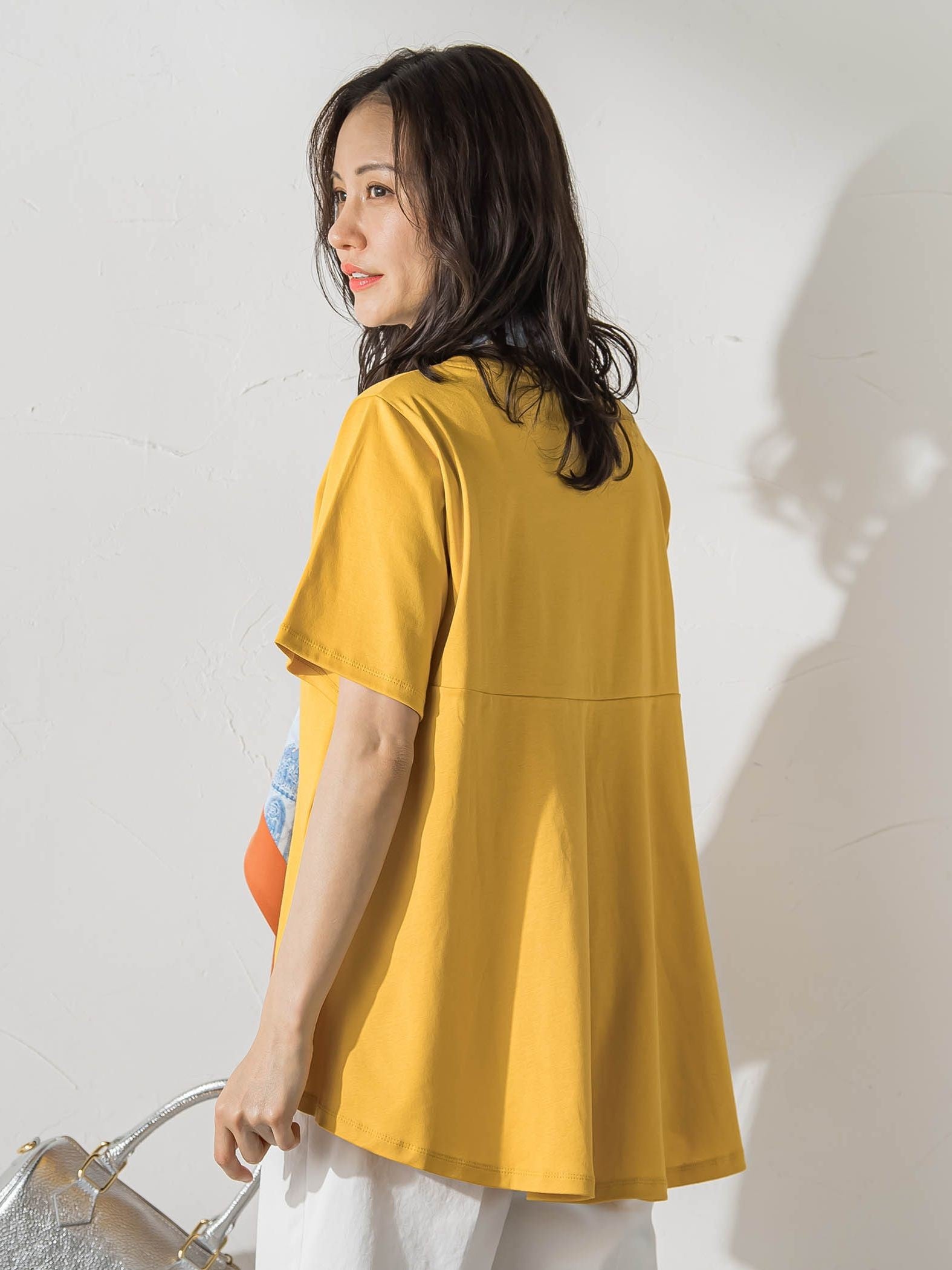 【WEB限定】≪気分で選べる12色展開！≫ジュエリーカラーカットソー