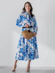 ビッグフラワーブーケスカート