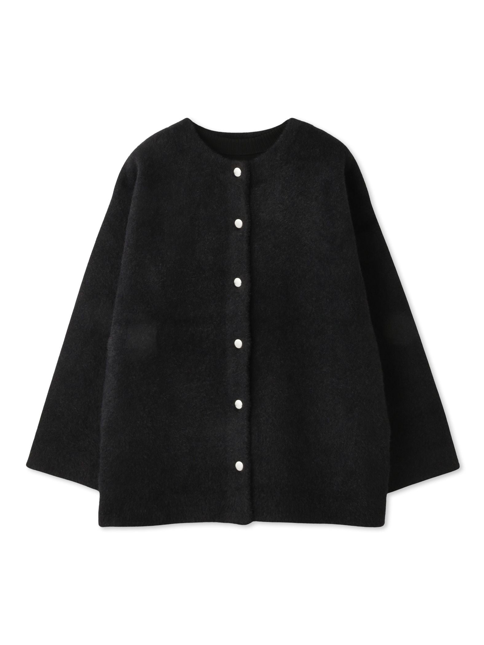 フェレットタッチWフェイスニットジャケット≪手洗い可能≫