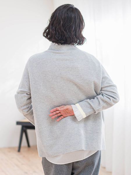 配色CHESSニット