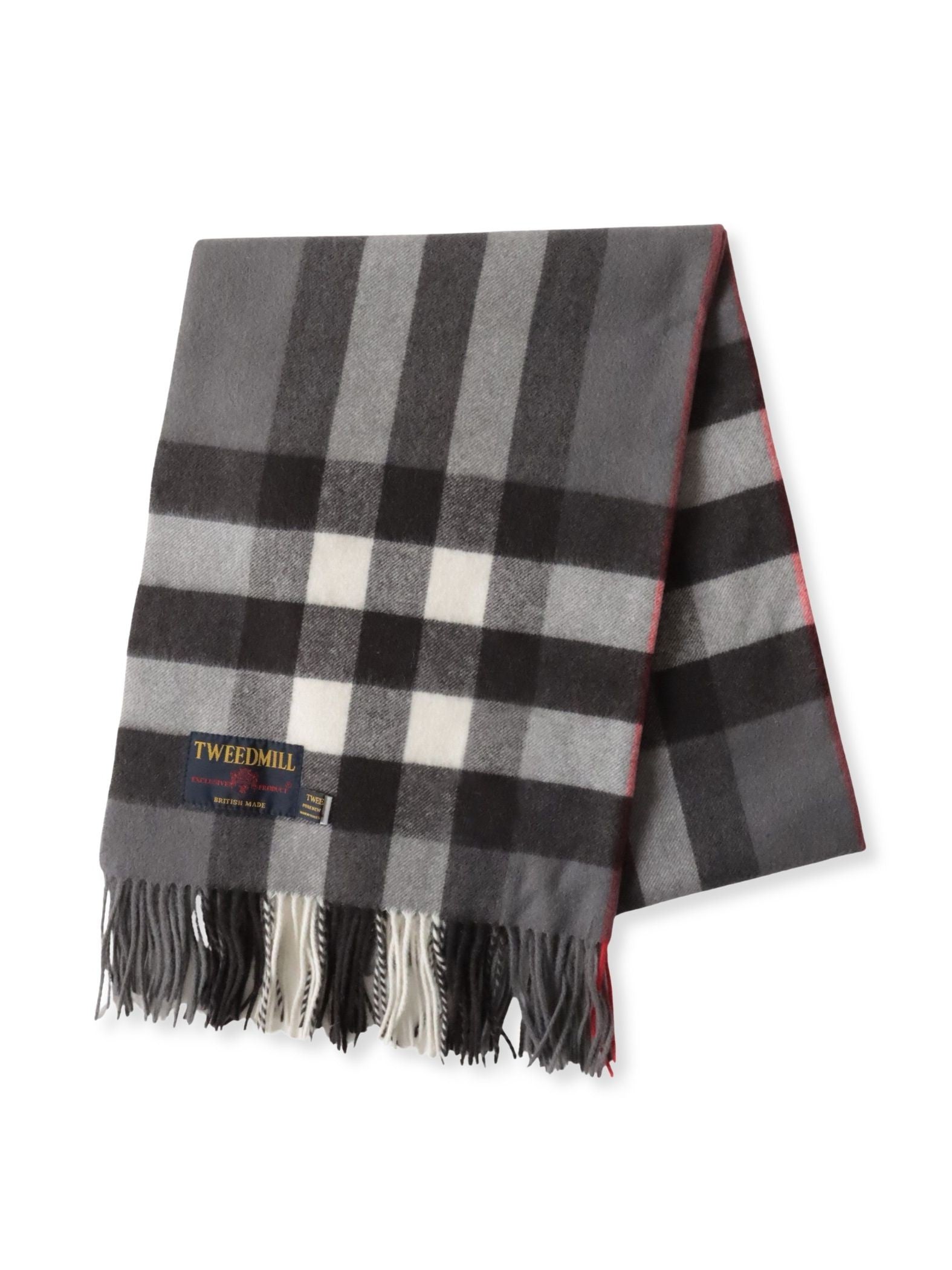 【TWEEDMILL】チェックマフラー
