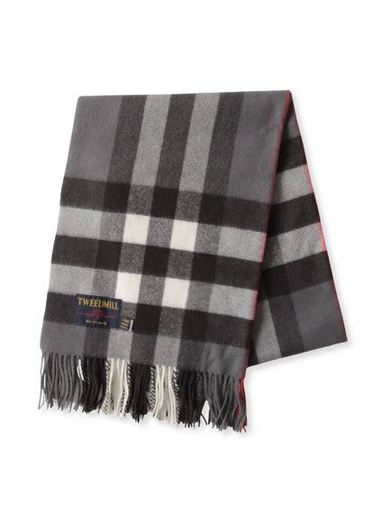 【TWEEDMILL】チェックマフラー