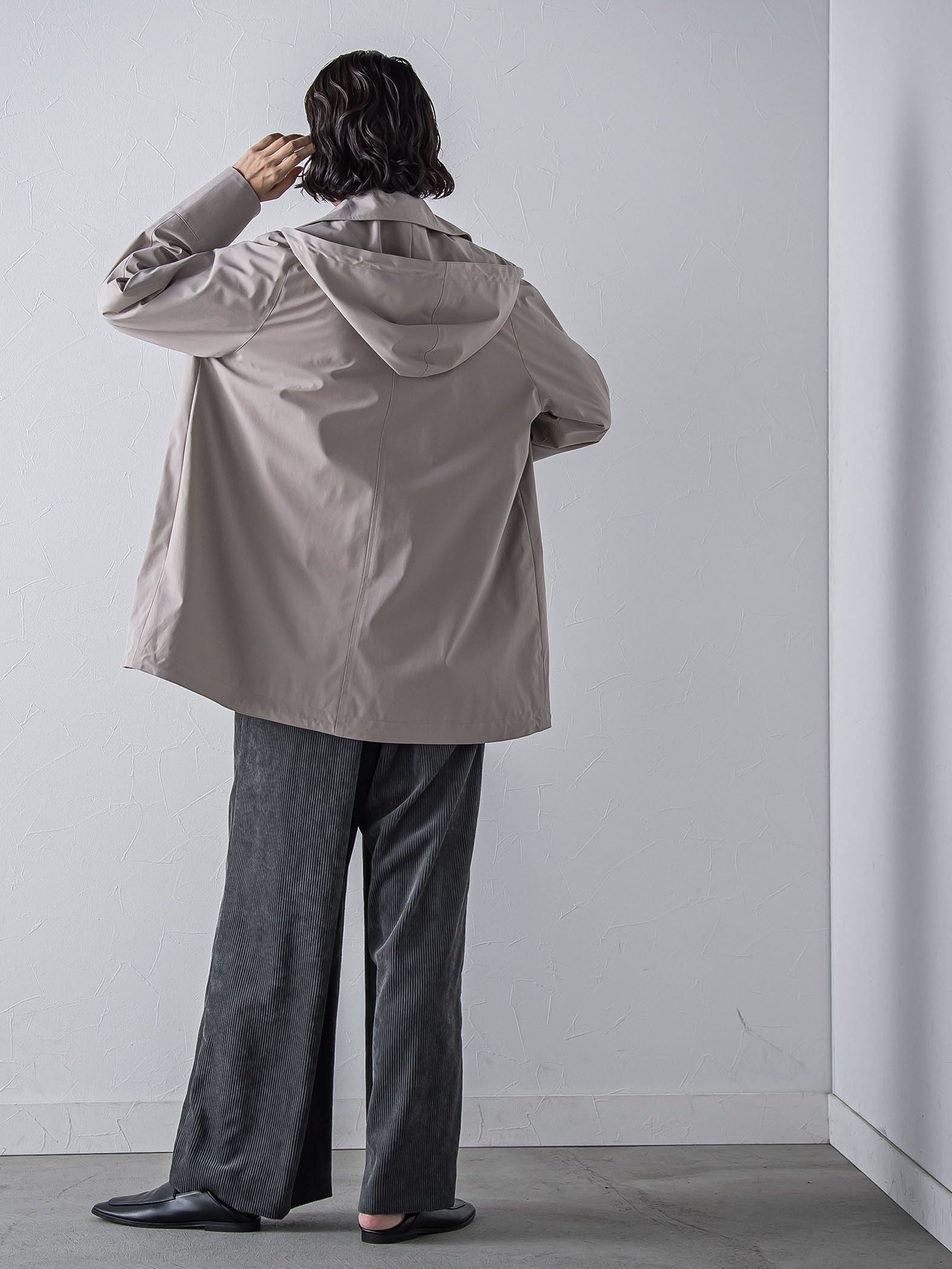 コーデュロイワイドパンツ≪洗濯機で洗える≫