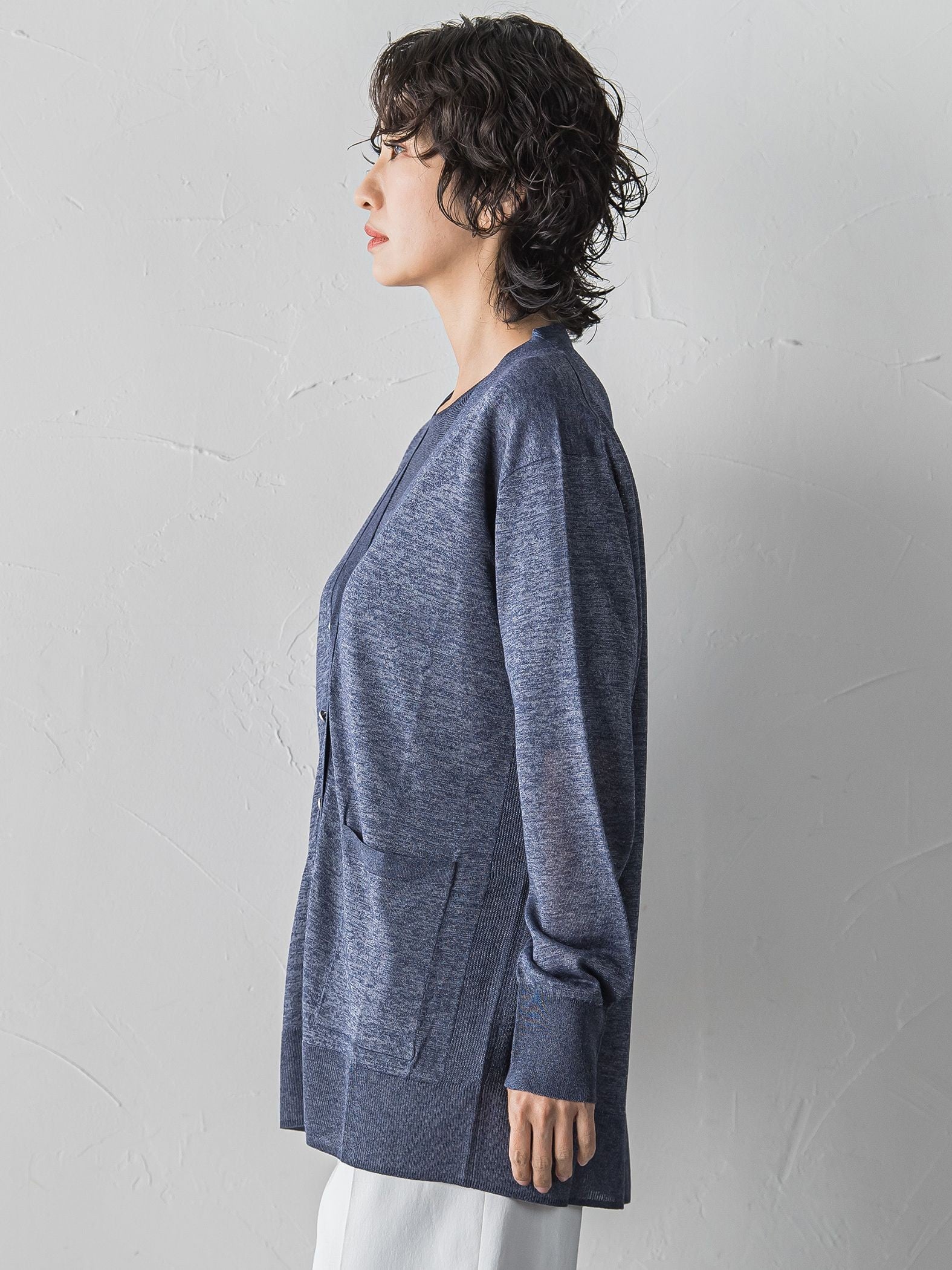 【大きいサイズ】ギャラクシーニットカーディガン