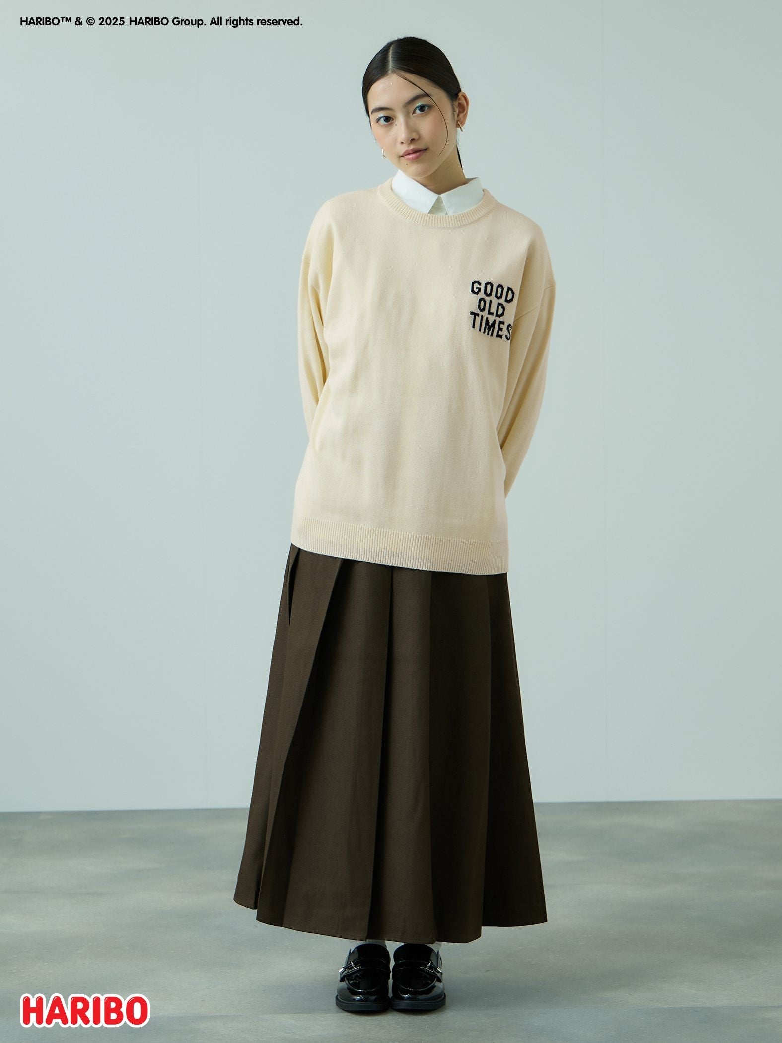 HARIBO/RETROゴールドベアニット≪手洗い可能≫