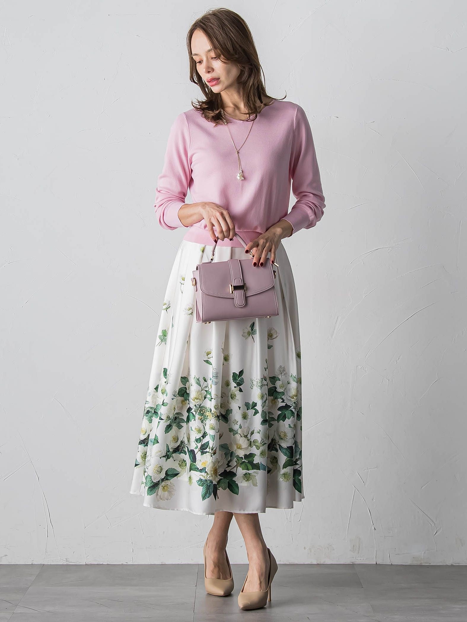 クリスマスローズスカート