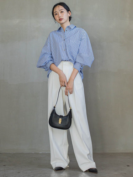 【新色追加】両面起毛ストレッチパンツ≪洗濯機で洗える≫