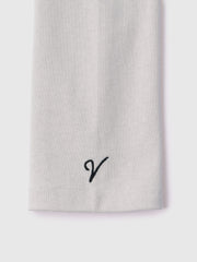 【シーズンレス】袖刺繍コットンプルオーバー