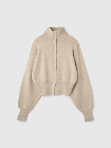 メニボタン2WAYネックニット≪手洗い可能≫