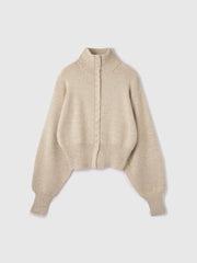 メニボタン2WAYネックニット≪手洗い可能≫