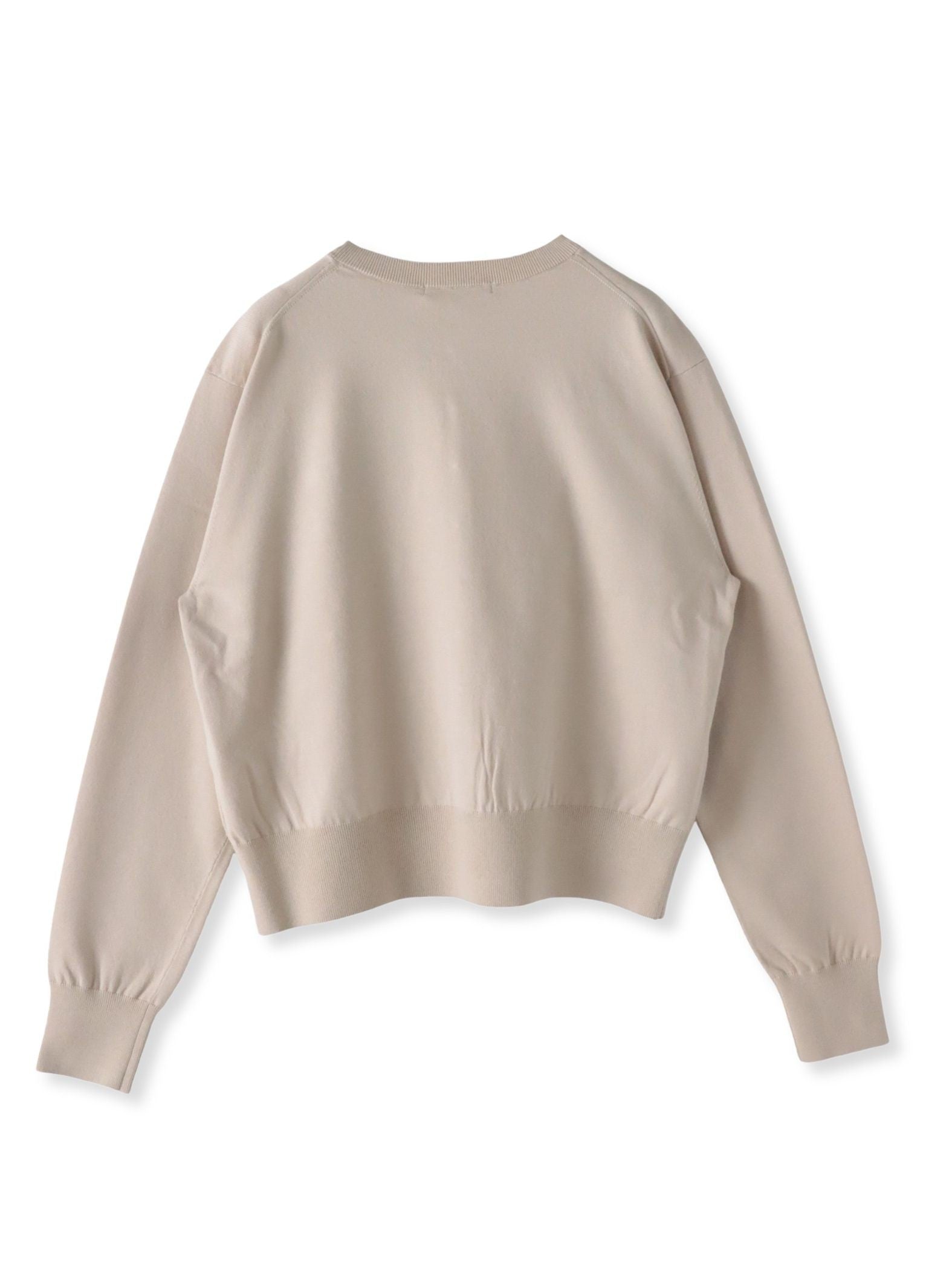 ボタニカルモチーフ刺繍カーディガン