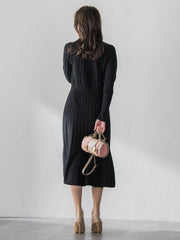 ニットワンピース