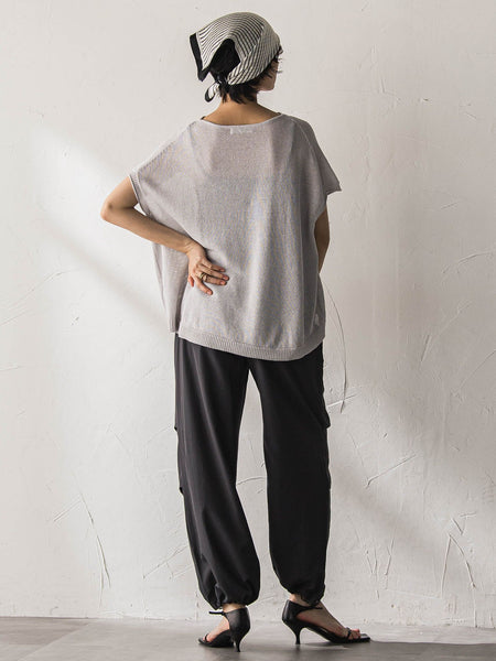 【WEB限定】タックパラシュートパンツ