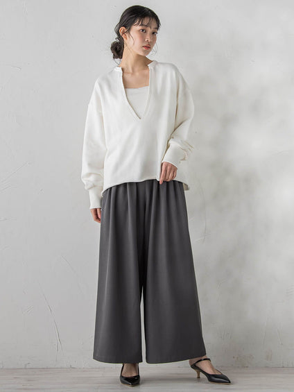 ストレッチツイルパンツ≪洗濯機で洗える≫