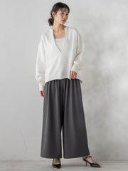 ストレッチツイルパンツ≪洗濯機で洗える≫