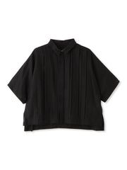 ピンタックレースブラウス≪手洗い可能≫