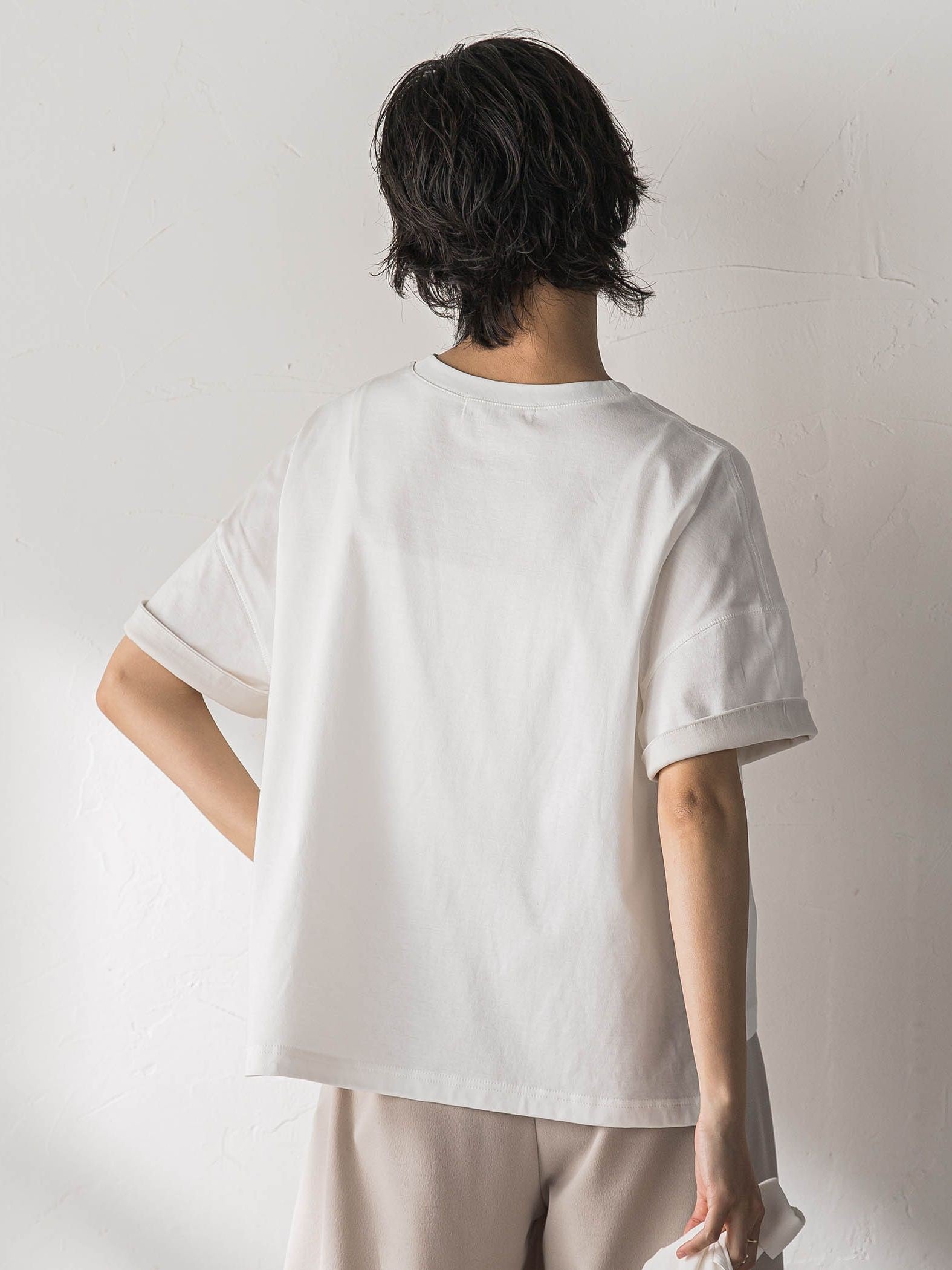 汗ジミ防止バイカラーTシャツ