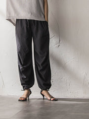 【WEB限定】タックパラシュートパンツ