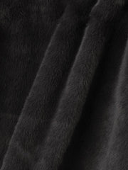 フェイクファーフーディショートコート≪手洗い可能≫