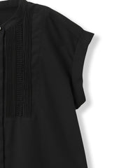 【WEB限定】サスティナコットンライクローンブラウス