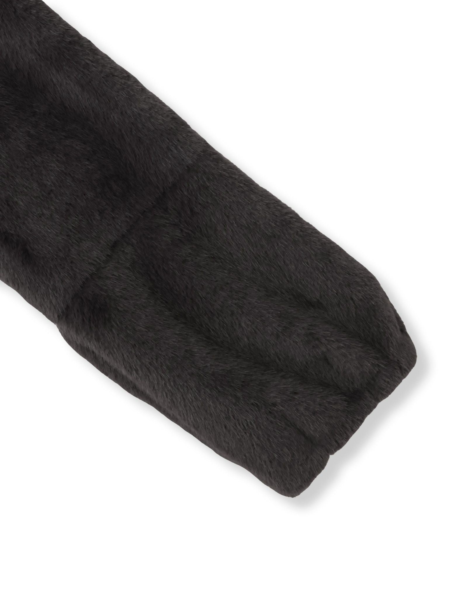 フェイクファーフーディショートコート≪手洗い可能≫