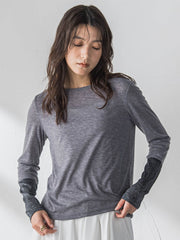 2WAYラメカフスインナー≪洗濯機で洗える≫