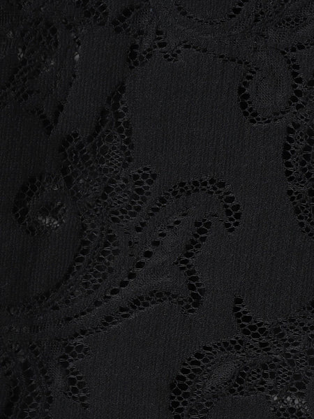 PAISLEY COTTON LACEブラウス