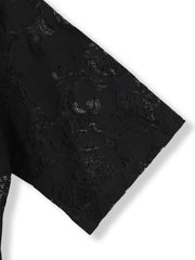PAISLEY COTTON LACEブラウス