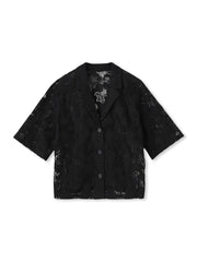 PAISLEY COTTON LACEブラウス