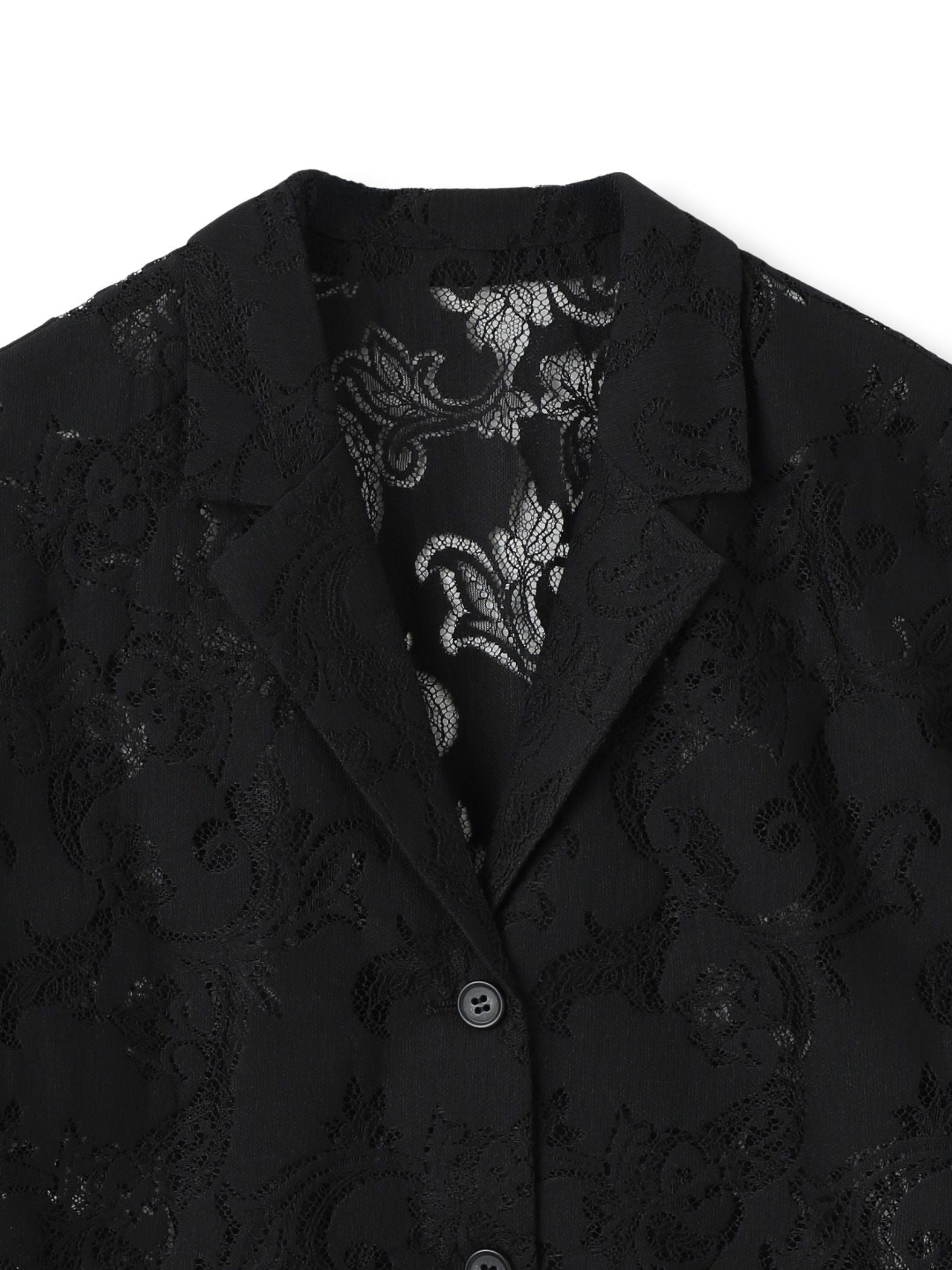 PAISLEY COTTON LACEブラウス