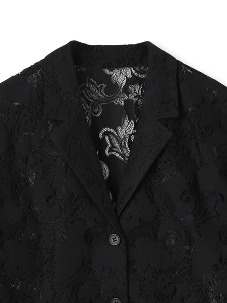 PAISLEY COTTON LACEブラウス