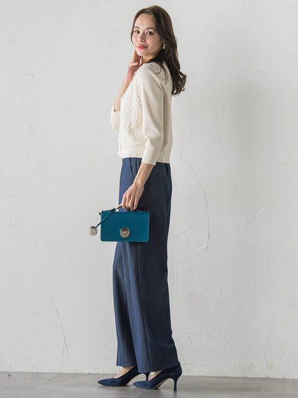 FAIRY AIRYジップカーディガン