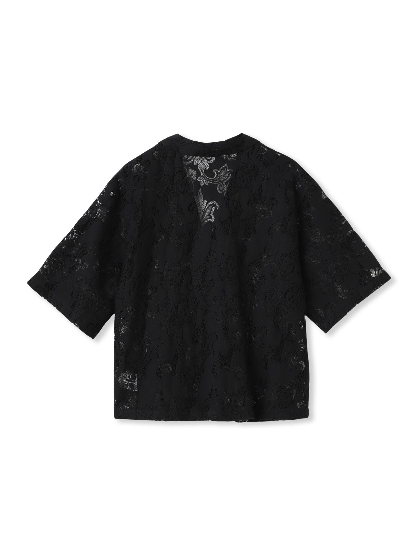 PAISLEY COTTON LACEブラウス