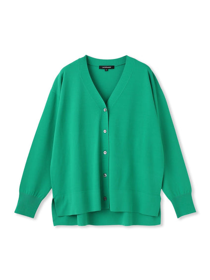 UVカットVネックカーディガン≪WEB限定11号/洗える≫