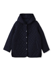 【WEB限定】ポリエステルタフタキルトコート
