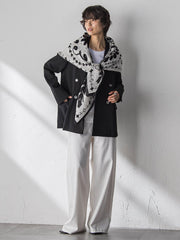 デニムワイドパンツ≪洗濯機で洗える≫