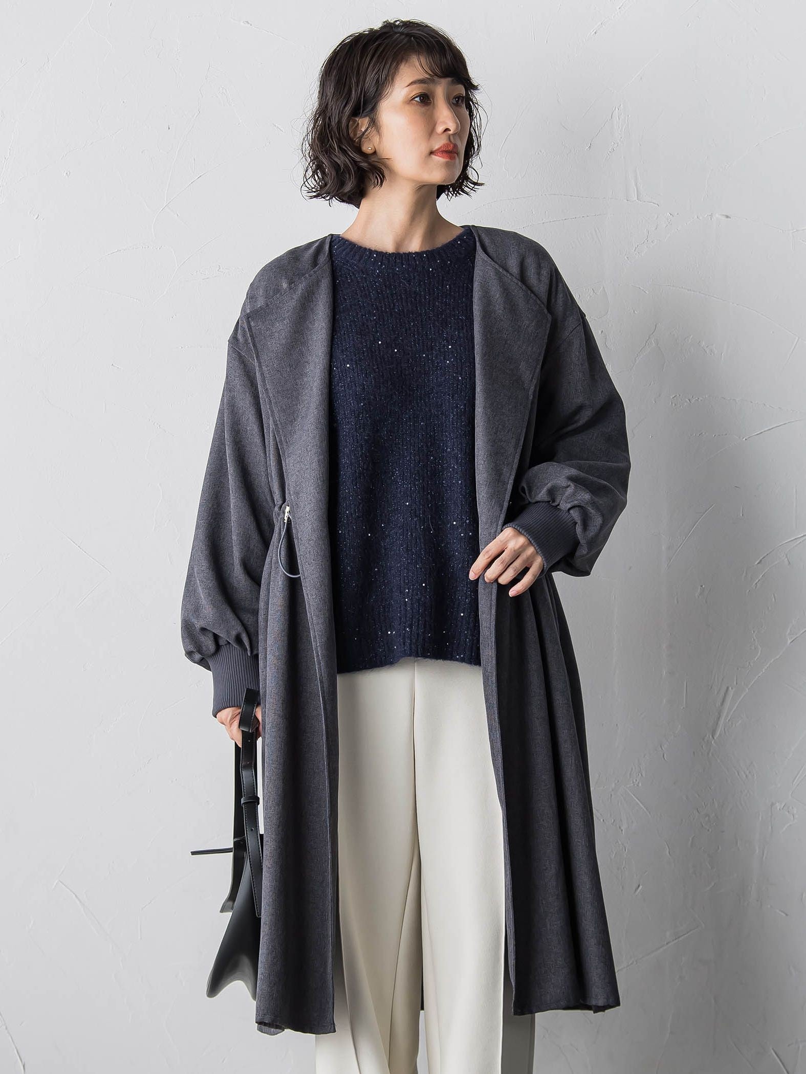 【WEB限定】”品よく軽やかに羽織れる”ライトコート