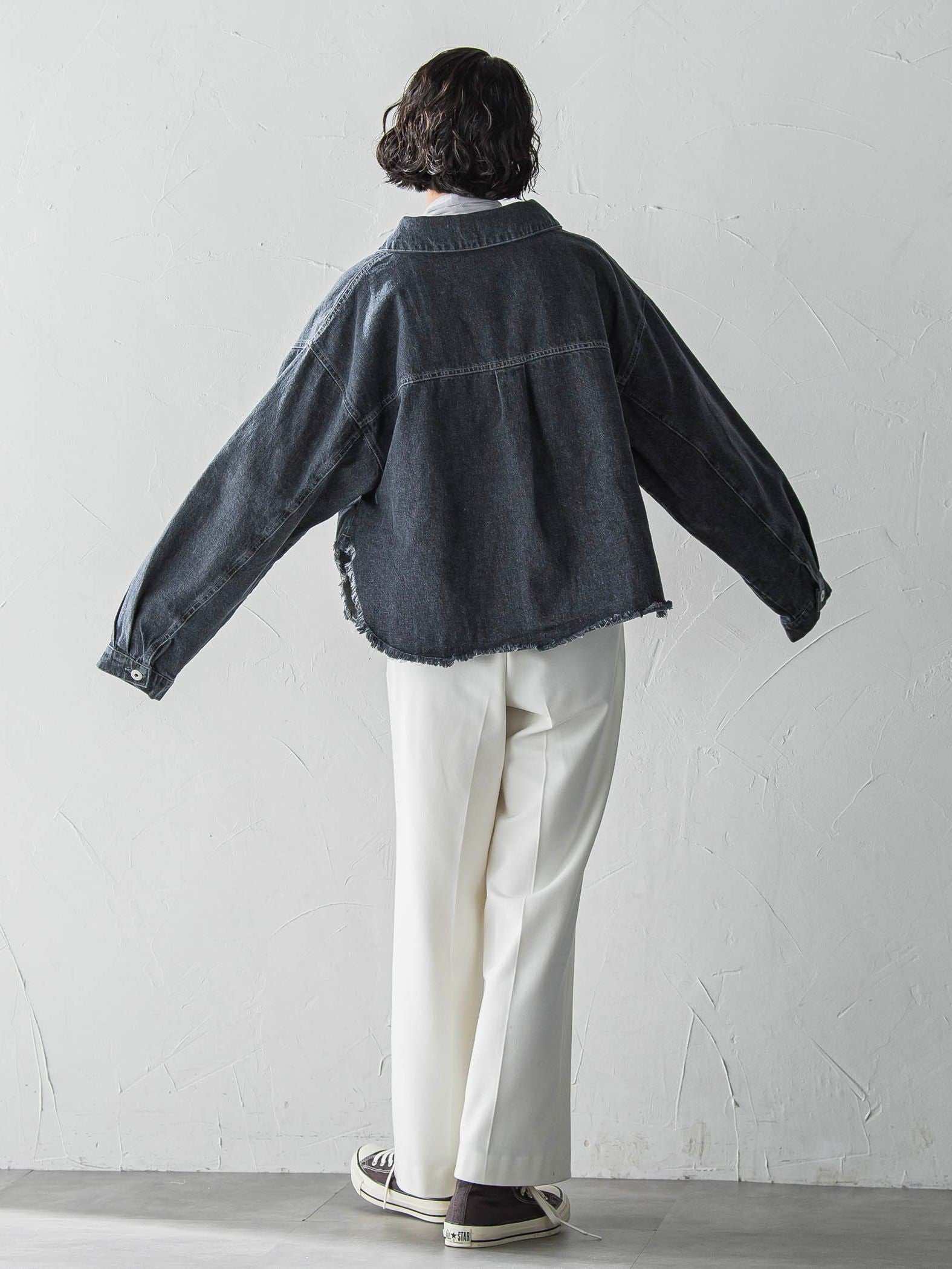 【biyori】”抜け感シルエットでこなれ感”オトナGジャン≪手洗い可能≫