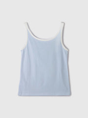 バイカラーパイピングタンクトップ