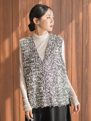 モナコツィードブラウス≪手洗い可能≫