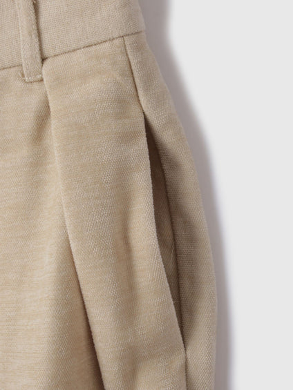 サージ2タックワイドパンツ≪手洗い可能≫