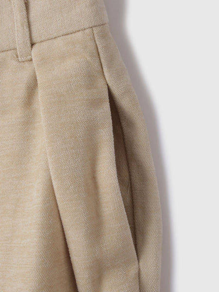 サージ2タックワイドパンツ≪手洗い可能≫