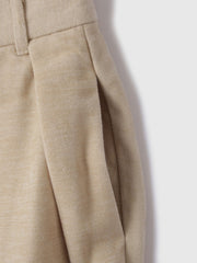 サージ2タックワイドパンツ≪手洗い可能≫