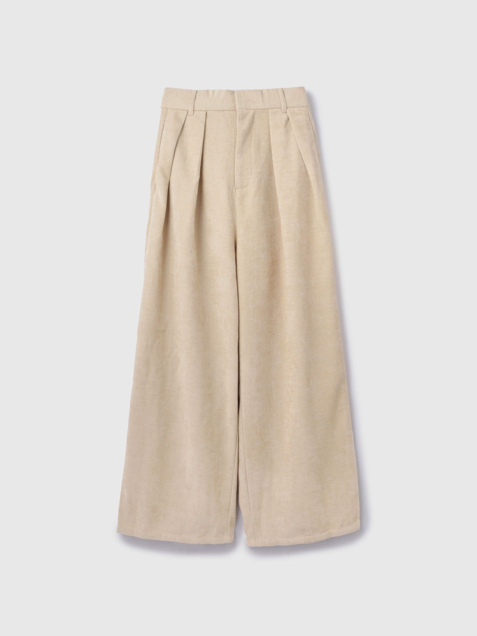 サージ2タックワイドパンツ≪手洗い可能≫